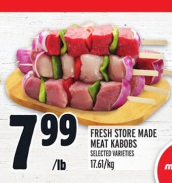 Metro Fresh store made meat kabobs offer