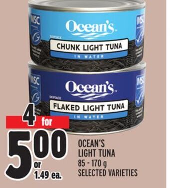 Metro Ocean's light tuna offer