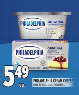 Metro Philadelphia cream cheese offer