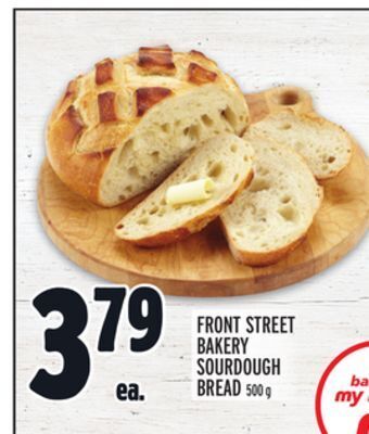 Metro Front street bakery sourdough bread offer