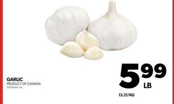 Real Canadian Superstore Garlic offer