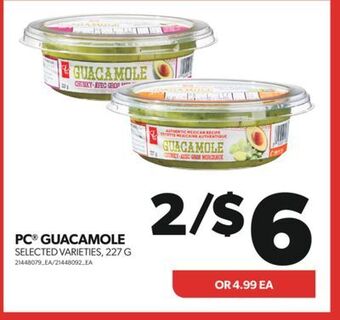 Real Canadian Superstore Pc guacamole, 227 g offer