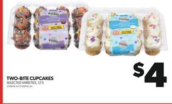 Real Canadian Superstore Two-bite cupcakes, 12's offer