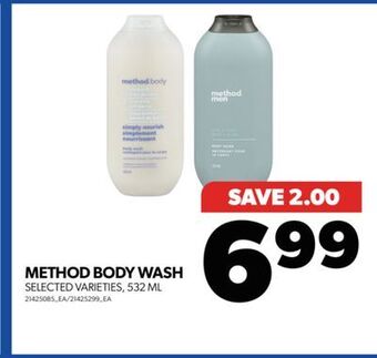 Real Canadian Superstore Method body wash, 532 ml offer