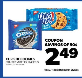 Real Canadian Superstore Christie cookies, 224-303 g offer