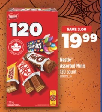 Real Canadian Superstore Nestle assorted minis, 120 count offer