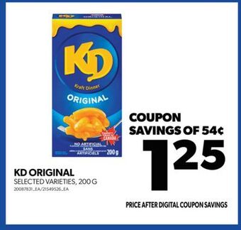 Real Canadian Superstore Kd original, 200 g offer