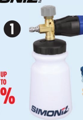 Canadian Tire Simoniz high pressure foam gun offer