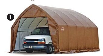 Canadian Tire Shelter logic garage-in-a-box alpine suv/truck shelter, 13 x 20 x 12´ h offer