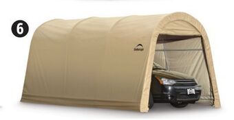 Canadian Tire Shelter logic round autoshelter, 10 x 15 x 8'h offer