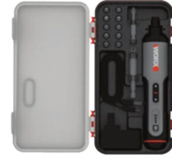 Canadian Tire Worx 4v screwdriver with case offer