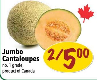 Farm Boy Jumbo cantaloupes offer