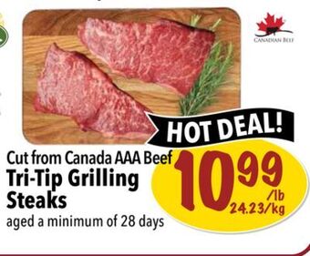 Farm Boy Cut from canada aaa beef tri-tip grilling steaks offer