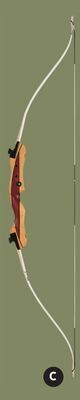 Canadian Tire Bear youth recurve bow*new offer