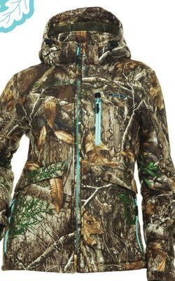 Canadian Tire Dsg women's realtree edge soft shell 2.0 hunting outwear jacket offer