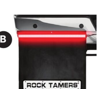 Canadian Tire Rock tamers tail light bars* offer
