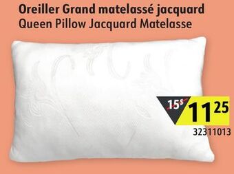 Sushi Shop Queen pillow jacquard matelasse 15$1125 offer