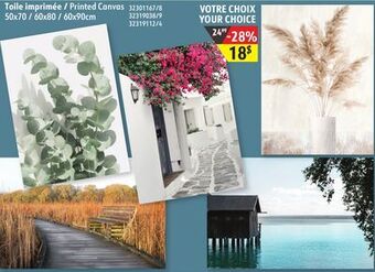 Sushi Shop Printed canvas offer