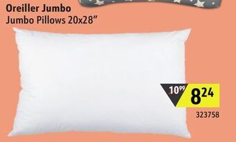 Hart Jumbo pillows 20x28 offer