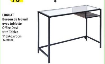 Sushi Shop Loquat office desk with tablet offer