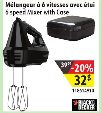 Sushi Shop 6 speed mixer with case offer