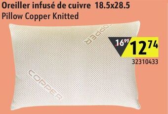 Sushi Shop Pillow copper knitted offer