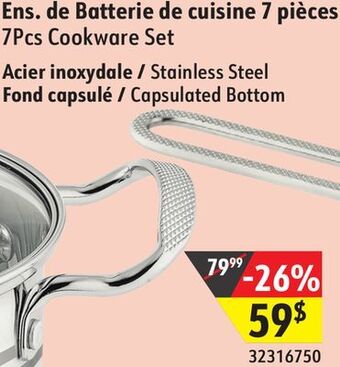 Sushi Shop 7pcs cookware set offer