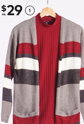 Giant Tiger Cardigan offer