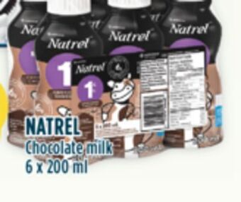Marché Adonis Natrel chocolate milk offer