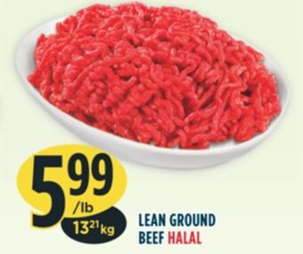 Marché Adonis Lean ground beef halal offer
