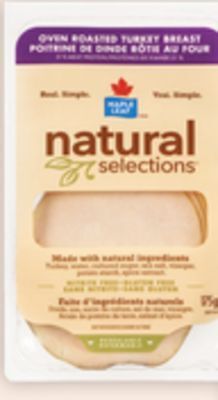 Giant Tiger Maple leaf natural selections deli meat offer