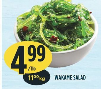 Marché Adonis Wakame salad offer