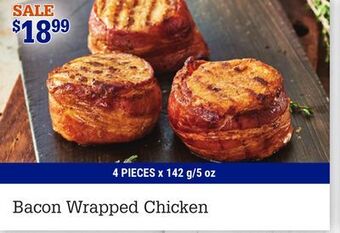M & M Food Market Bacon wrapped chicken offer