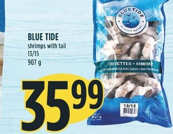 Marché Adonis Blue tide shrimps with tail offer