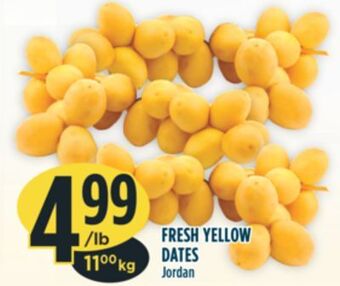 Marché Adonis Fresh yellow dates offer