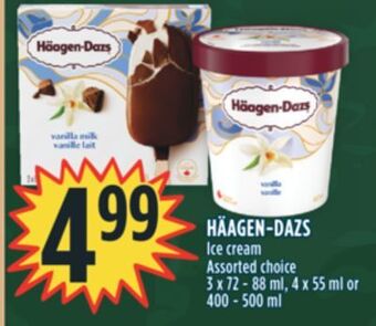 Marché Adonis Häagen-dazs ice cream offer