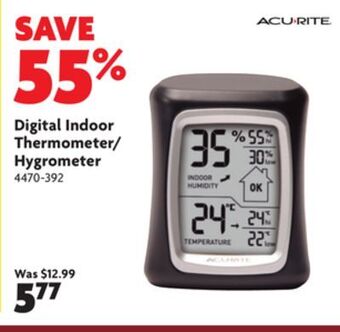 Home Hardware Digital indoor thermometer hygrometer offer
