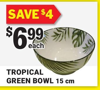 M & M Food Market Tropical green bowl offer