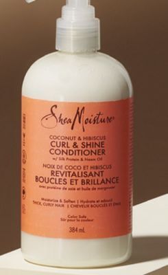 Walmart Sheamoisture coconut & hibiscus curl and shine conditioner offer