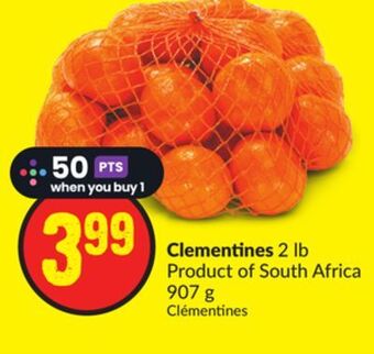 FreshCo Clementines 2 lb product of south africa 907 g offer