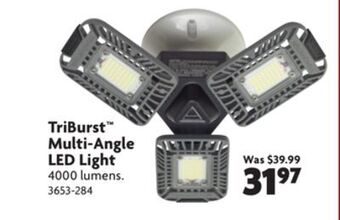 Home Hardware Triburst multi-angle led light offer