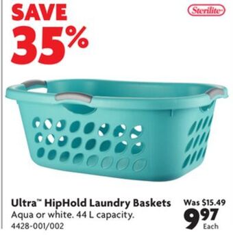 Home Hardware Ultra hiphold laundry baskets offer