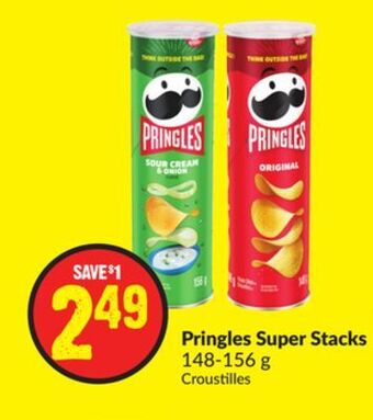 FreshCo Pringles super stacks 148-156 g offer