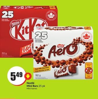 FreshCo Nestle mini bars 25 pk offer