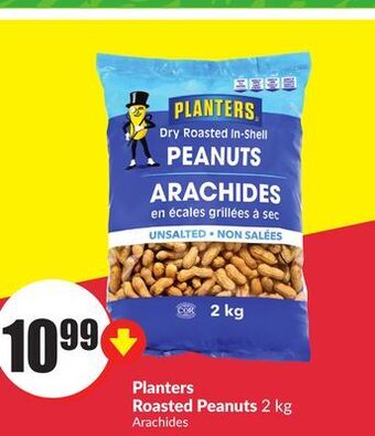 FreshCo Planters roasted peanuts 2 kg offer