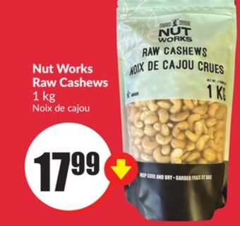 FreshCo Nut works raw cashews 1 kg offer