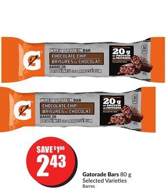 FreshCo Gatorade bars 80 g offer