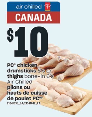 Valu-mart Pilons 8's ou hauts de cuisse de poulet pc 6's offer