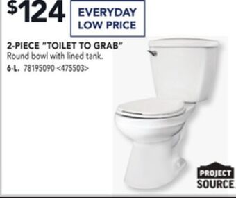 RONA Project source 2-piece toilet to grab 6-l offer