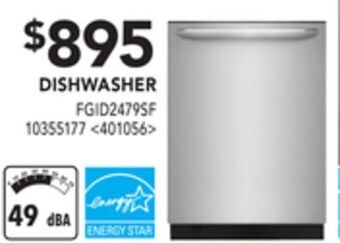 RONA Frigidaire dishwasher offer